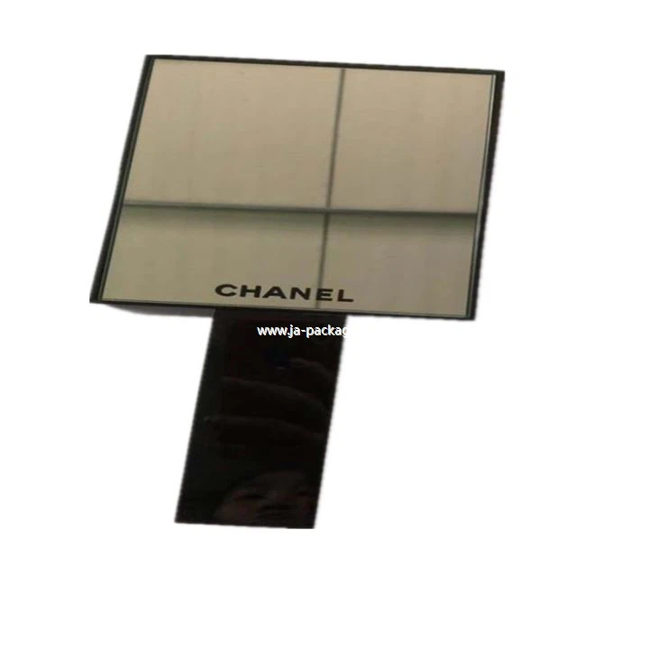 Black Glossy Plastic Folding Mirror