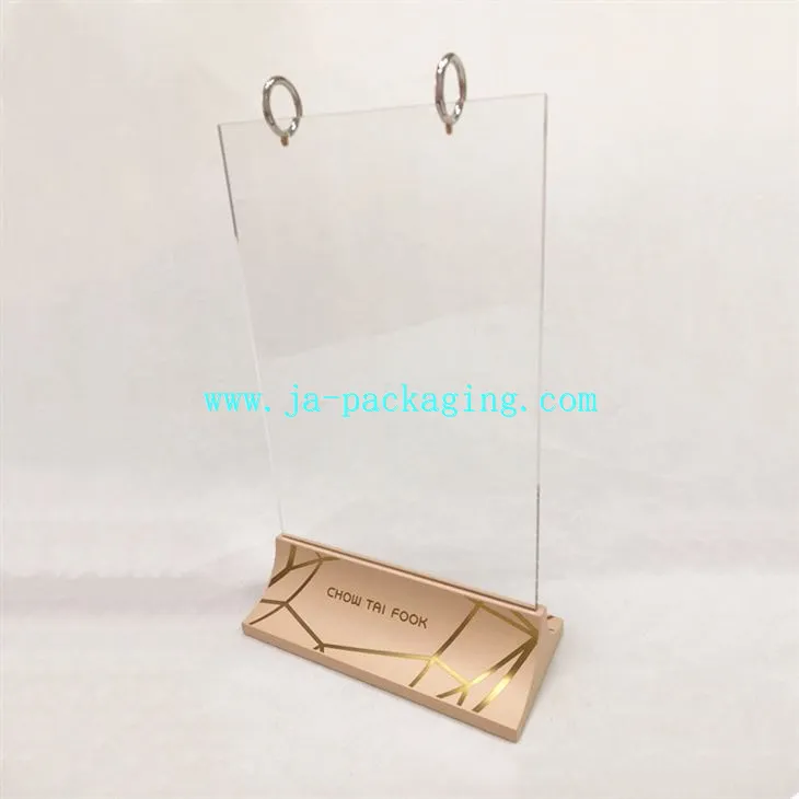 A4 Desktop Display Stand för kalender / reklam